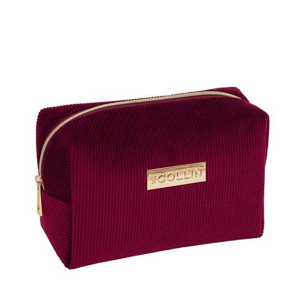 CORDUROY RED POUCH